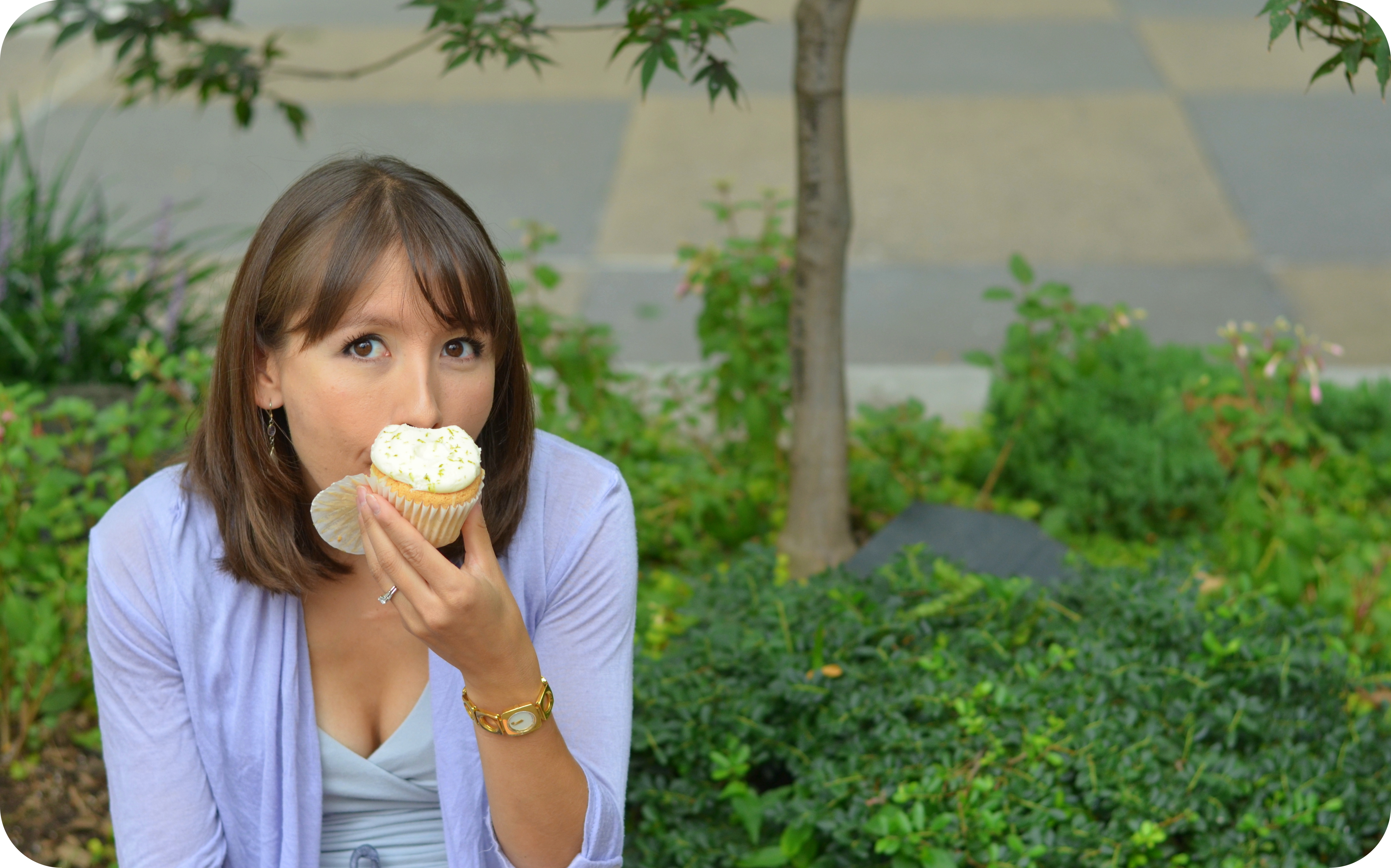 Seriously, I did mean to share this cupcake with you...